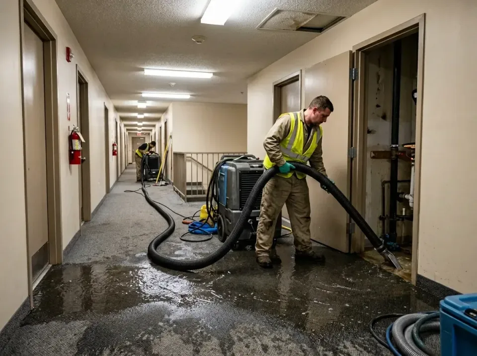 multi-unit-apartment-hallway-f-005 — frequently asked questions, Emergency Burst Pipe Water Extraction & Removal in Pulaski,…